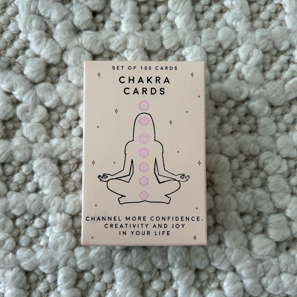 NWT Chakra Cards (Set of 100)